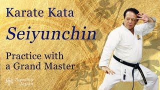 Karate Kata | Seiyunchin, a Grand Master shows you | Practice with a Grand Master | Ageshio Japan