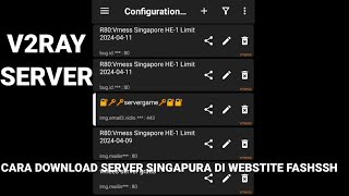 CARA MEMBUAT AKUN CONFIG V2RAY DI WEBSITE FASTSSH