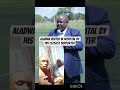 Aladwa visited in hospital by his closest supporter