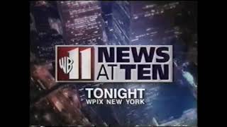 WPIX (The WB, Now The CW) The WB 11 News at 10 News Promo 1999