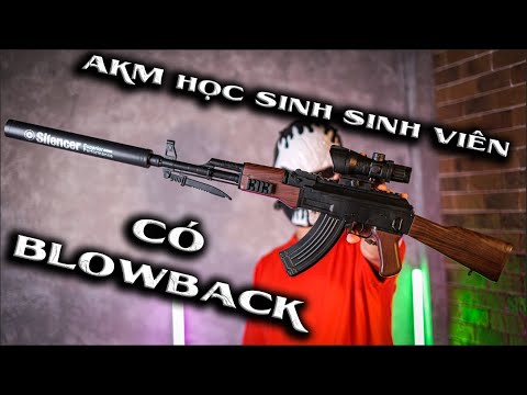 Video REVIEW khẩu ak47 giá rẻ có cả BLOWBACK, dài đến 96cm . - youtube