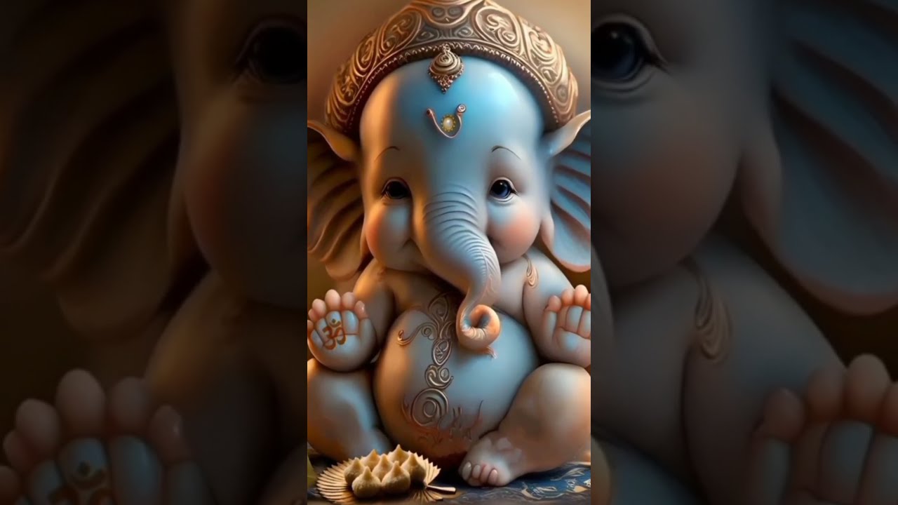  jai ganesh jai ganesh  baby voice  bhakti  bhajan  devotional  viral  ytshorts  shorts  hindu