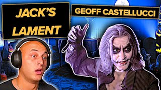 GEOFF CASTELLUCCI - JACK'S LAMENT 🎃 Classical Musician's Reaction & Analysis