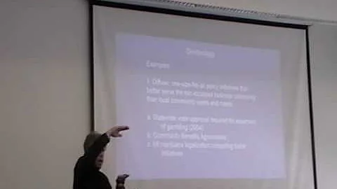 Prof. Jeffrey Horner's Talk at the Humanities Cent...