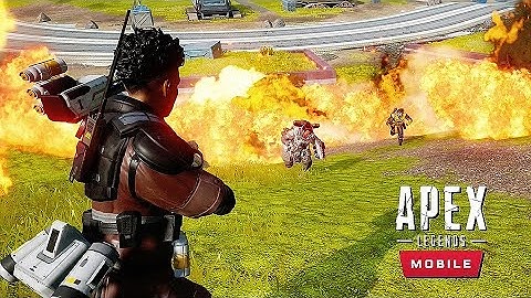 *NEW* APEX LEGENDS MOBILE - THIRD PERSON (TPP) SQUAD GAMEPLAY! (EARLY BETA)