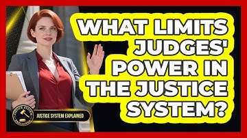 What Limits Judges