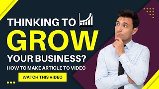 How to Turn Articles into Videos canva  To MAKE MONEY on YOUTUBE Update