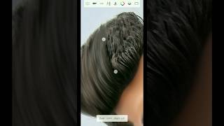 Autodesk Sketchbook HairStyle Editing #hairstyleediting  #shorts #youtubeshorts screenshot 3