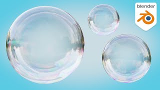 Procedural Bubble Material (Blender Tutorial)