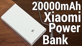 Xiaomi Power Bank 20000mAh - РАСПАКОВКА новой 