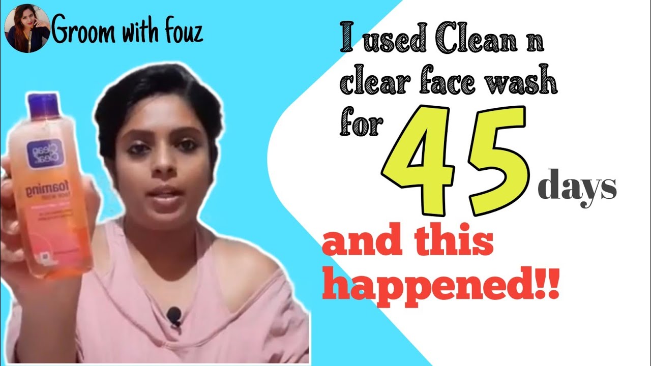 my personal experience about clean and clear face wash tamil groom