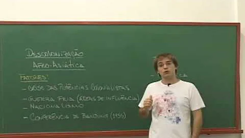 Como ocorreu o processo de descolonização da África e da Ásia?