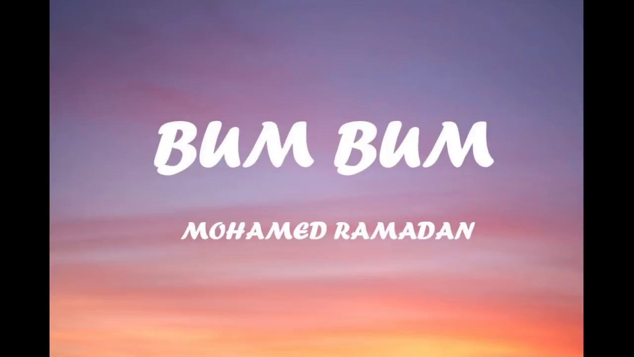 mohamed ramadan bum bum mp3