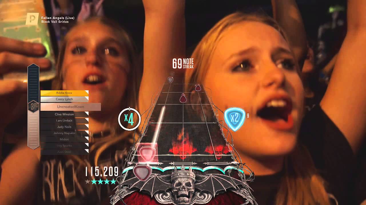 Guitar Hero Live Black Veil Brides Fallen Angels (Advanced) YouTube