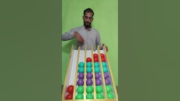 colour balls sorting challenge game #asmr #ytshorts #satisfying #games #fun #challange