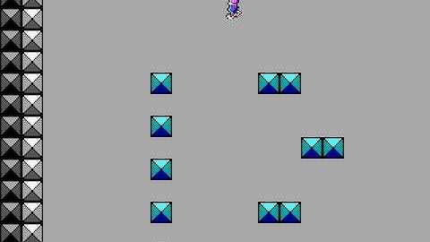 Commander Keen Episode 1 - Marooned on Mars - Level 10 - Hint for a hidden city...