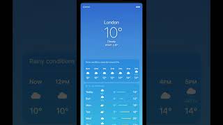 iPhone Weather App: Adding Multiple Cities Tutorial screenshot 5