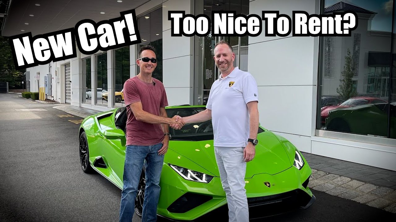 I Now Rent The Sexiest Lambo In NY YouTube