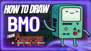 How to Draw BMO from Adventure Time | Step-by-Step Tutorial #adventuretime #finnandjake #bmo