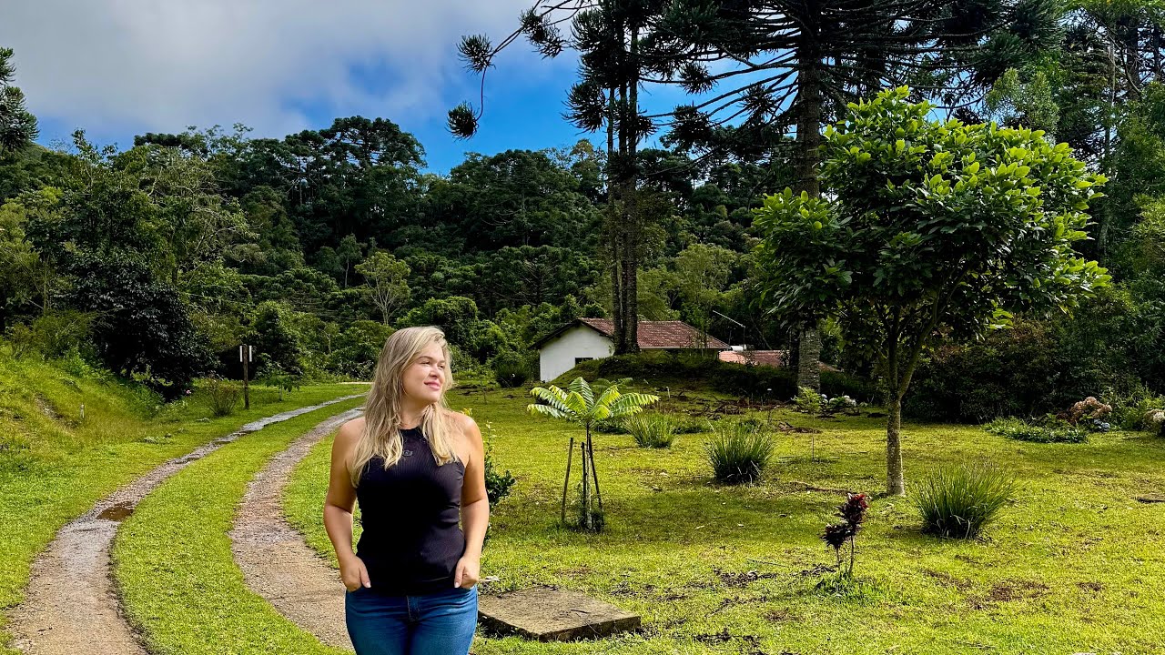CONHECI UMA LINDA CASA RÚSTICA NAS MONTANHAS DE MINAS