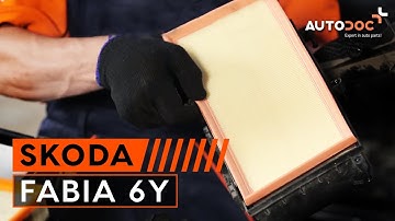 Hoe de SKODA FABIA 6Y luchtfilter motor vervangen Handleiding | Autodoc