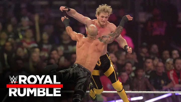 Logan Paul and Ricochet's unbelievable mid-air col...