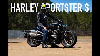 YOU HAVE TO SEE THIS! | 2021 Harley Davidson Sportster S **First Ride**