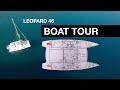 BOAT TOUR | Sailing family with 4 kids on a Catamaran (Leopard 46) | Sailing with Six