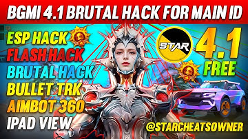 BGMI HACK 4.1 | BGMI 4.1 MOD APK | BGMI ESP HACK | BGMI NEW HACK TODAY | HOW TO HACK BGMI HACK