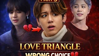Jungkook chose WRONG person 💔 | Taekook Love Triangle part 3