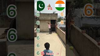 India vs Pakistan 🥵 super over match 🔥😱 #cricket #cricketlover #cricketshorts #india