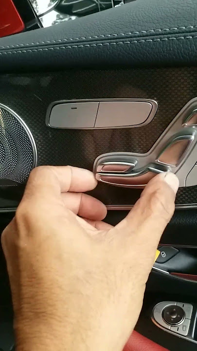cara setting jok maju & mundur #shorts #mercedesbenz