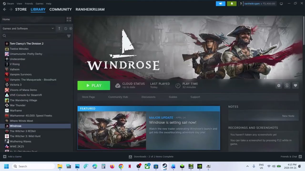 Fix Windrose Not Launching/Crashing/Startup Crash/Fatal Error/Freezing/Black Screen On PC 