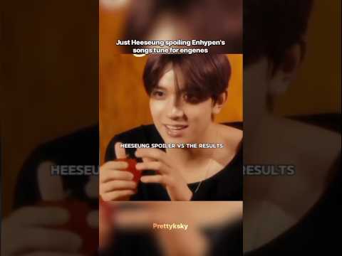 Just Heeseung Spoiling Enhypen S Songs Tune For Engenes Enhypen Heeseung Engene Prettyksky 