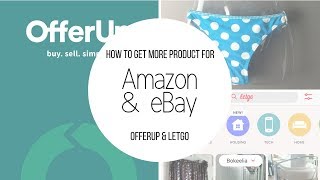 2 Apps that have REALLY helped me find product: LetGo and OfferUp