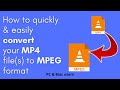 How to convert your MP4 files to MPEG format quickly & easily (PC & Mac)