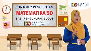Contoh Soal Nomor 2 Pengukuran Sudut (Kelas 4 Bab 6 K13 dan Edisi Revisi)