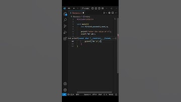 fibonacci series in C || Fibonacci series program #cprogramming #shorts