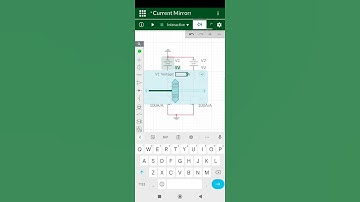 BJT Current Mirror Circuit Simulation In Multisim Live