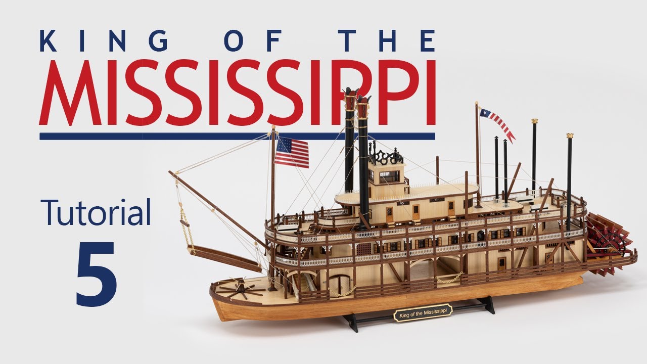 Mississippi Ship Model Assembly (I): Audiovisual Guide to Paddle