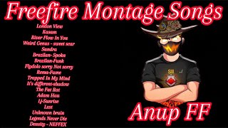 Anup FF Using Montage Songs in Freefire Video😈@NonstopGaming_ @ZeroxFF