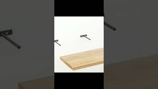 How to install Floating Shelf Brackets