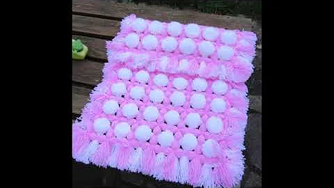 Some more of my blanket's I have made on a pom pom...