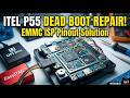 ITEL P55 ISP Pinout Dead Boot Repair Solution EMMC ISP Pinout Dead Fix UFI EasyJTAG #gsmsanjoy