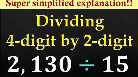 Dividing 3 to 4 Digit Numbers by 1 to 2 Digit Numbers