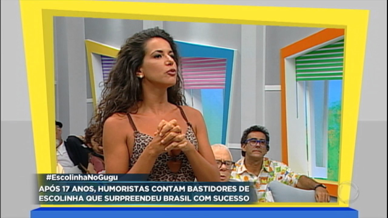 Depois de tirar a roupa na Escolinha do Barulho, 