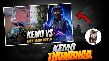 How to make thumbnail like @Kemo..  , bgmi thumbnail @NovaNestling