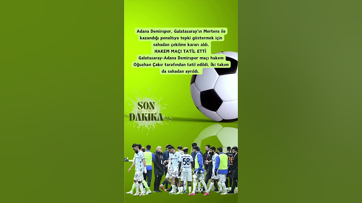 Adana Demirsporlu futbolcular sahadan çekildi: Maç tatil edildi! #shorts #galatasaray