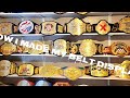 How i made my pro wrestling championship belts display
