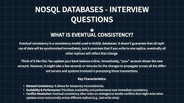 NoSQL Databases - Interview Questions
